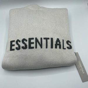 Essentials Knit Hoodie (Gray)